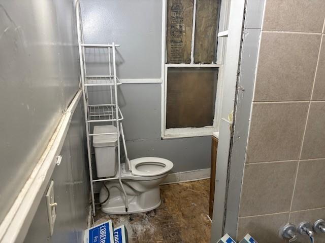 bathroom with toilet