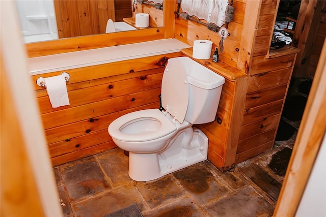 half bathroom with toilet