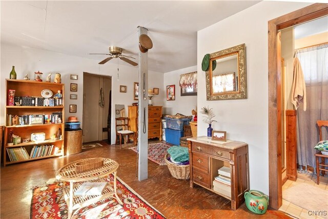 225 Amberg Rd, Ohio, NY 13324 - sitting room with a ceiling fan