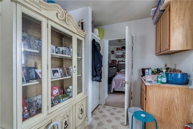 interior space featuring tile patterned floors