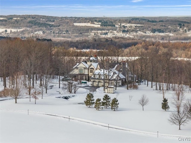3789 State Route 12, Kirkland, NY 13323 - view of snowy aerial view