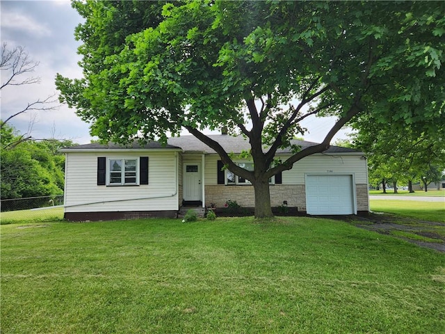 2186 Hylan Dr, Henrietta, NY 14623 - view of front of home featuring a garage and driveway