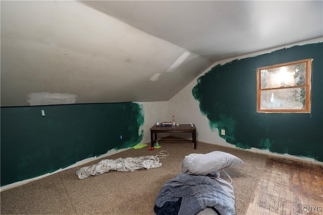 bonus room with lofted ceiling