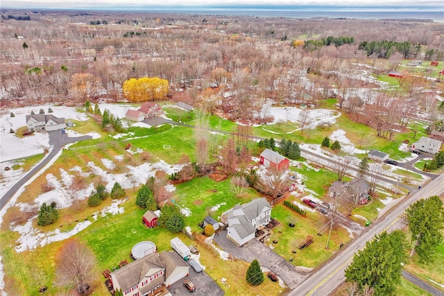 birds eye view of property featuring a residential view