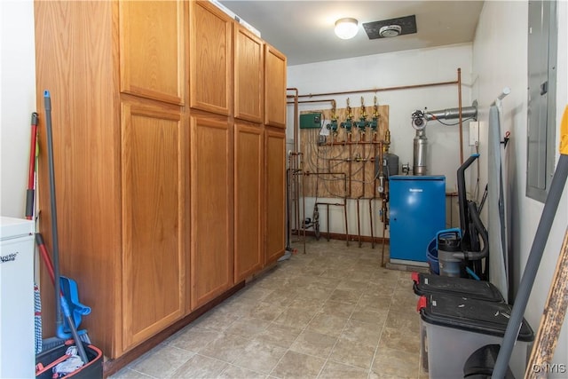 view of utility room