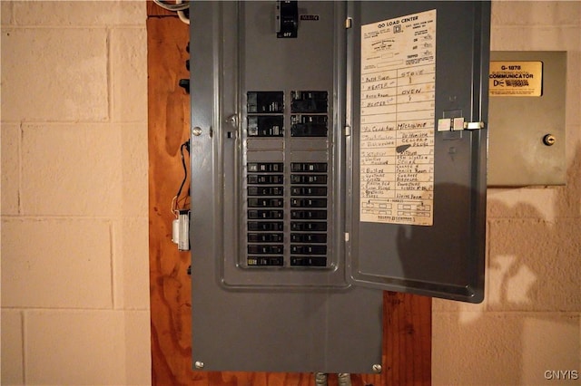 utilities featuring electric panel