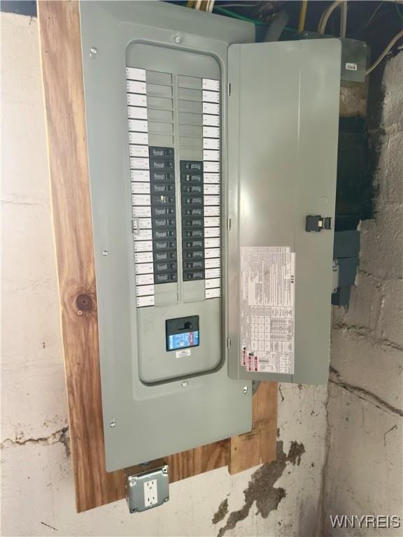 utilities with electric panel