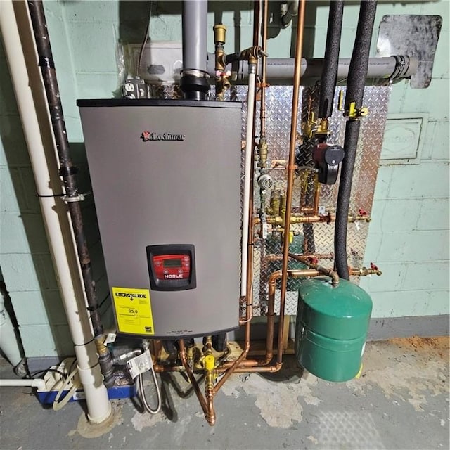 utilities featuring water heater