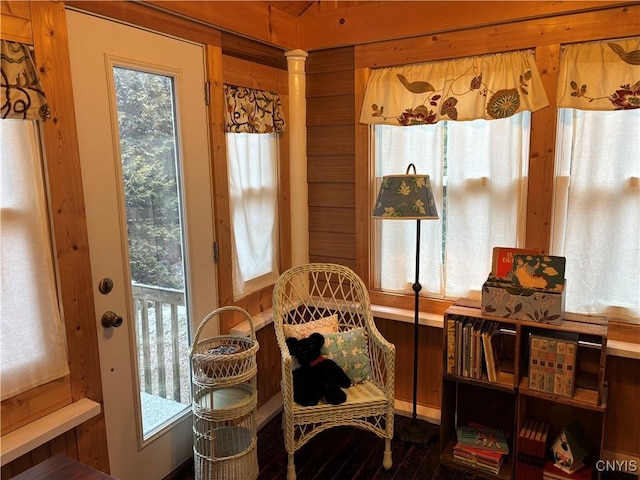 view of sitting room