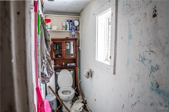 bathroom with toilet