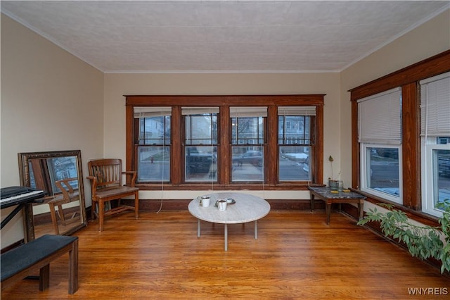 sunroom / solarium featuring a wealth of natural light