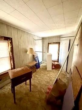 100 Cruger St, Bath, NY 14810 - interior space with wooden walls