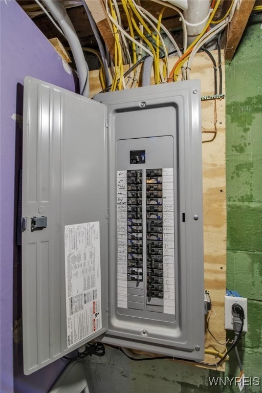 utilities featuring electric panel