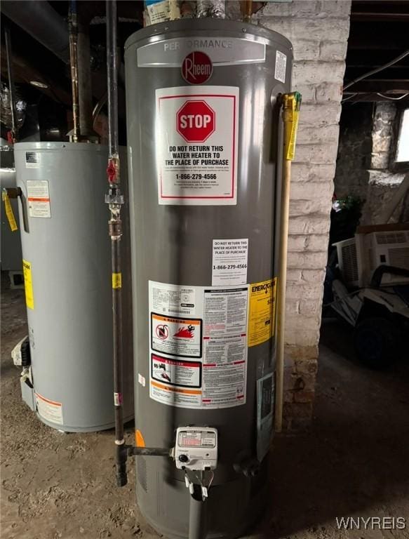 utilities with gas water heater