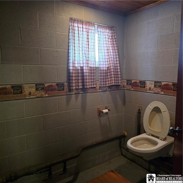 bathroom with toilet