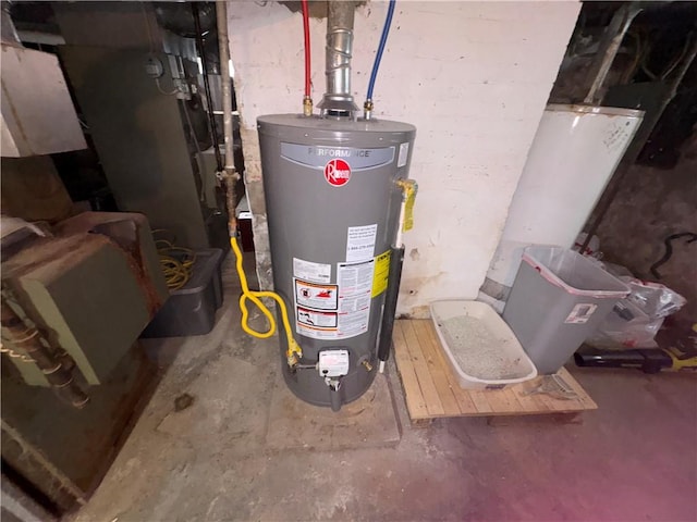 utilities with gas water heater