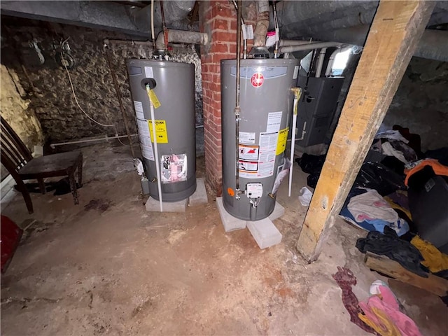 utilities with gas water heater