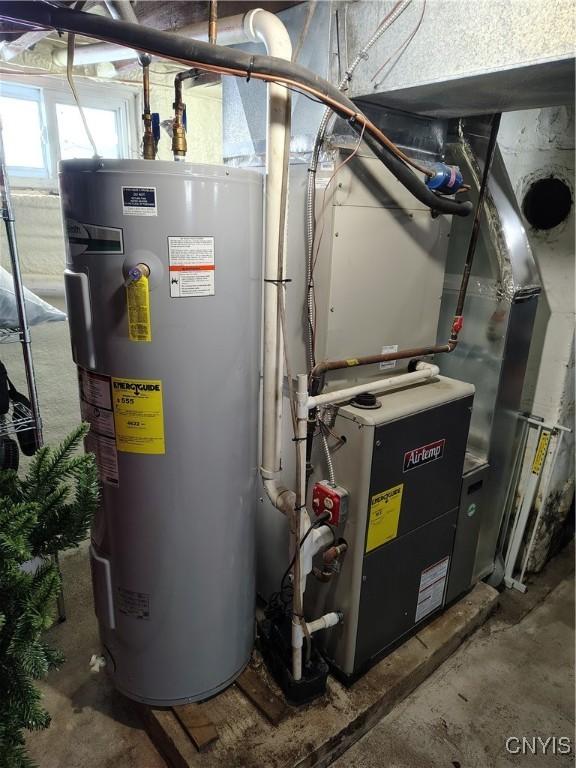 utilities with water heater