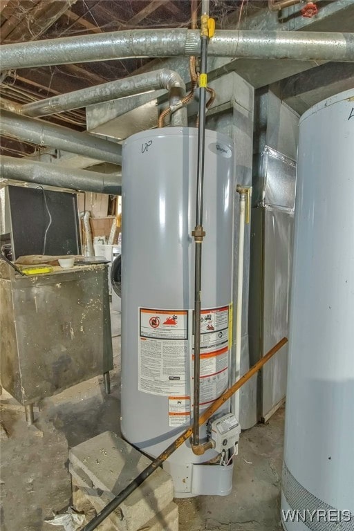 utilities with gas water heater