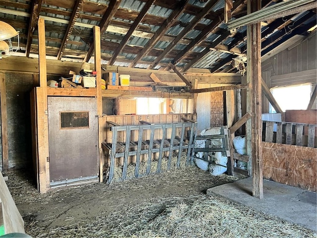 view of stable