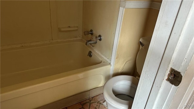 bathroom featuring toilet