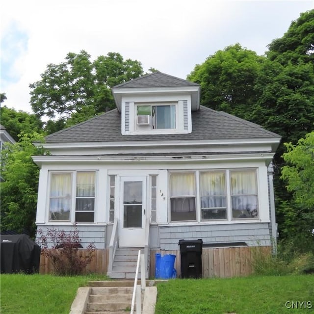 145 Herbst Ave, Syracuse, NY 13203 - bungalow with entry steps and a shingled roof