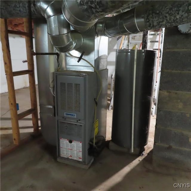 utilities featuring water heater