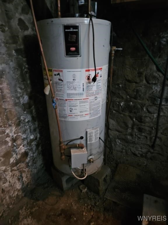 utilities with gas water heater