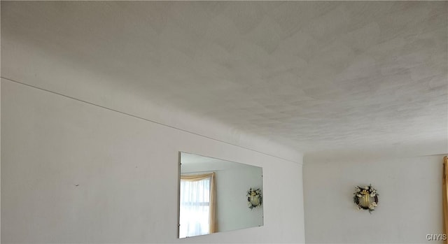 room details with a textured ceiling