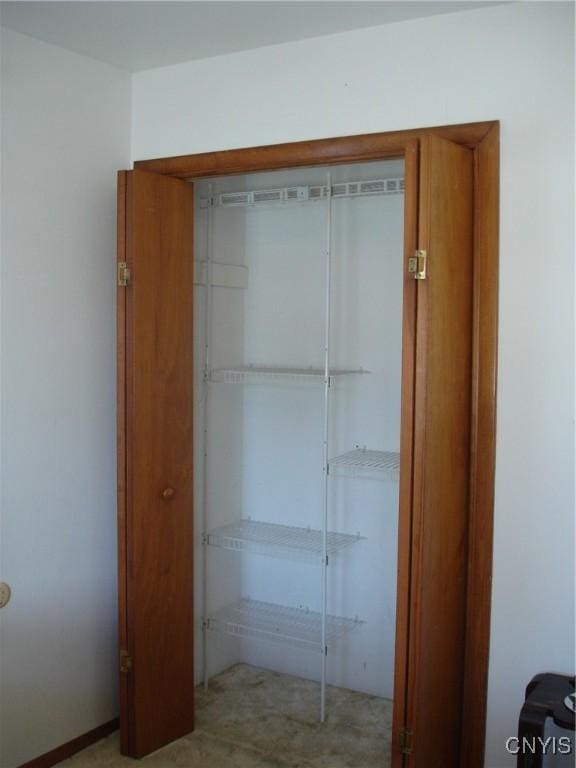 view of closet