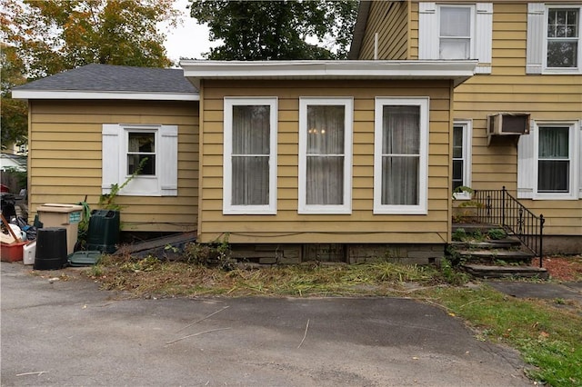 view of property exterior