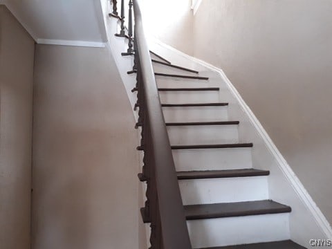 view of stairs