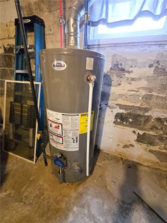 utilities with gas water heater