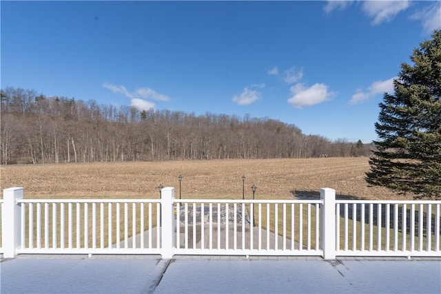 view of patio / terrace with fence