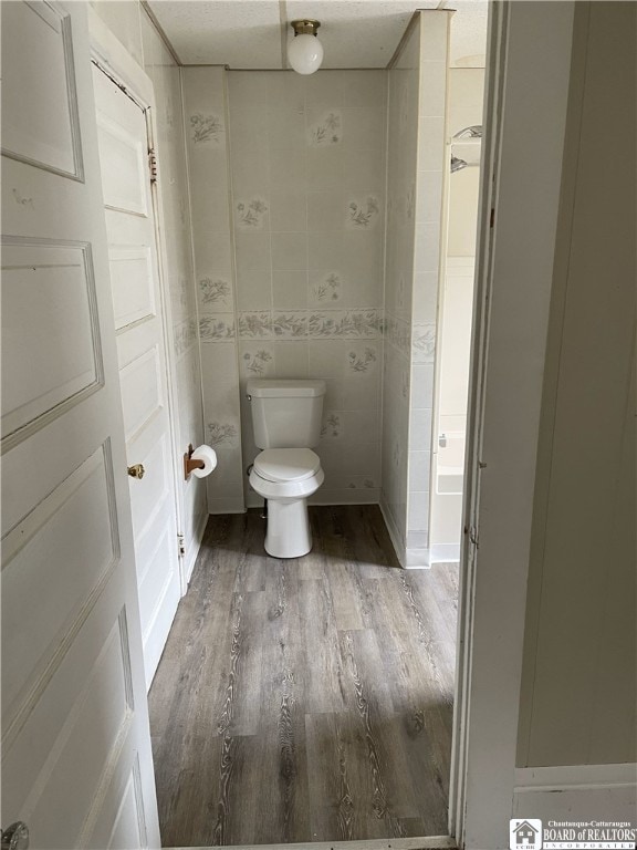 14 Moore Ave, Pomfret, NY 14063 - bathroom with toilet and wood finished floors