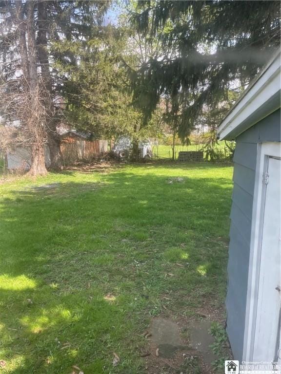 14 Moore Ave, Pomfret, NY 14063 - view of yard