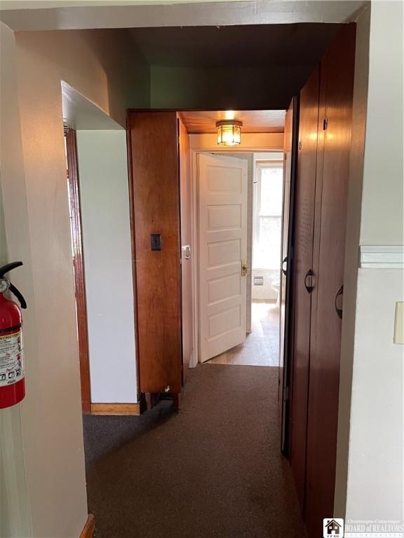 14 Moore Ave, Pomfret, NY 14063 - hallway featuring carpet