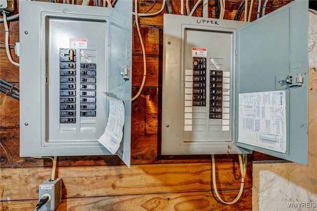 utilities with electric panel