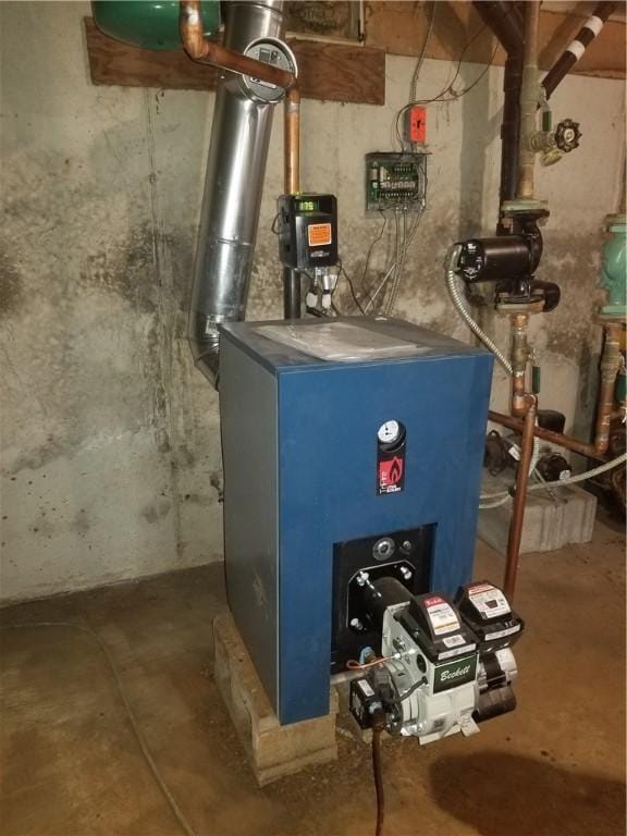 6339 County Road 32, North Norwich, NY 13815 - utilities featuring a heating unit