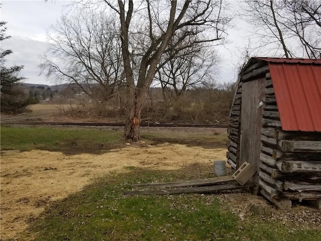 6339 County Road 32, North Norwich, NY 13815 - view of yard with an outbuilding