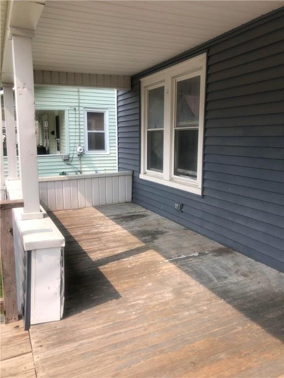 15 8th St, Oneonta-City, NY 13820 - view of wooden deck