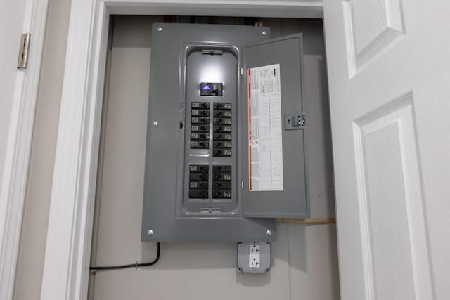 utilities with electric panel