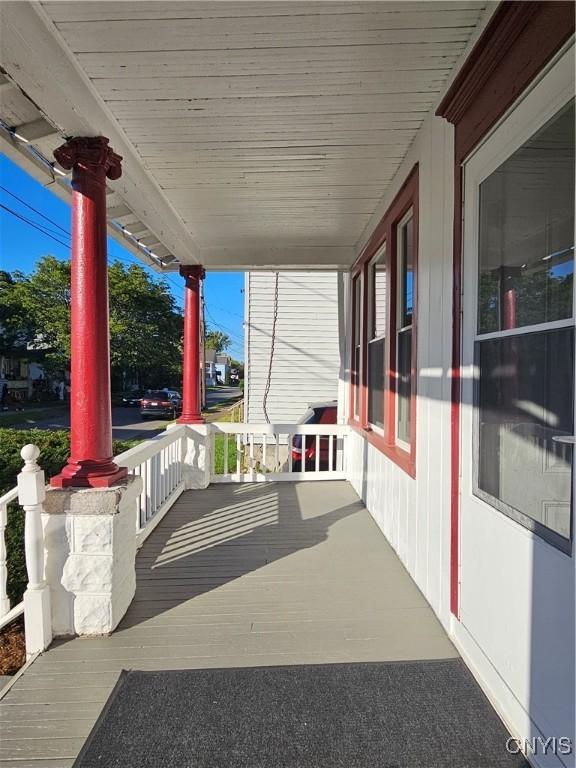 view of patio / terrace featuring a porch