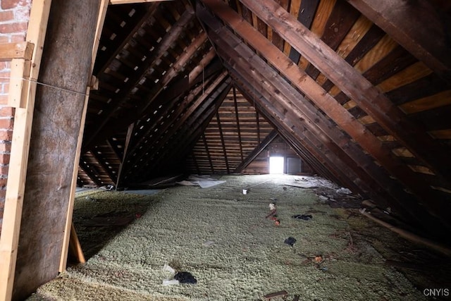 310 E German St, Herkimer, NY 13350 - view of unfinished attic