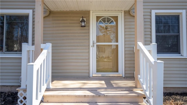 view of property entrance