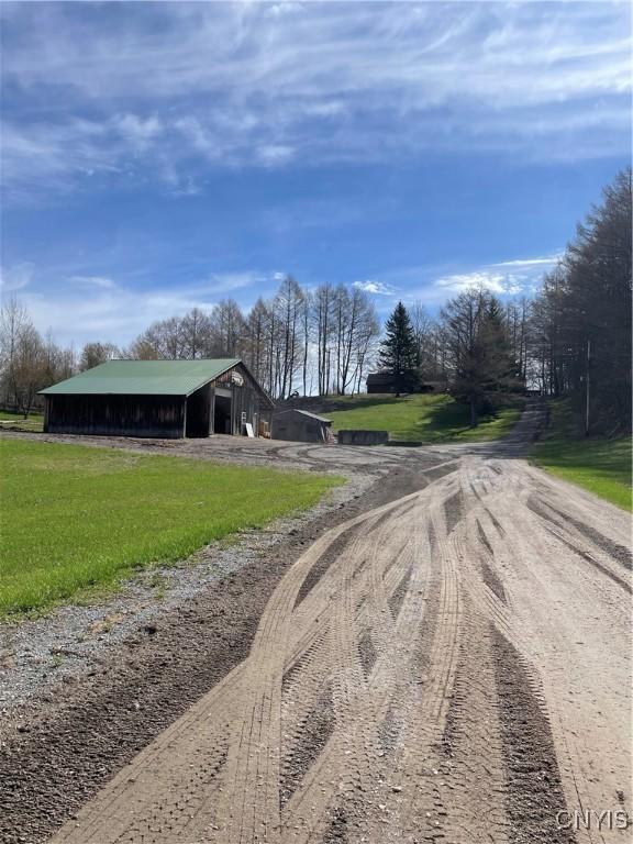 8558 Jackson Hill Rd, Boonville, NY 13309 - view of road with an outbuilding