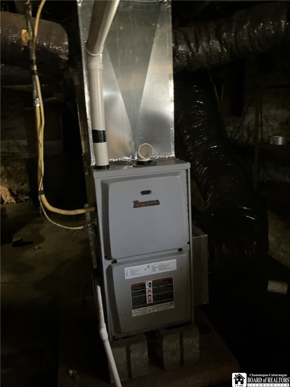 view of utility room