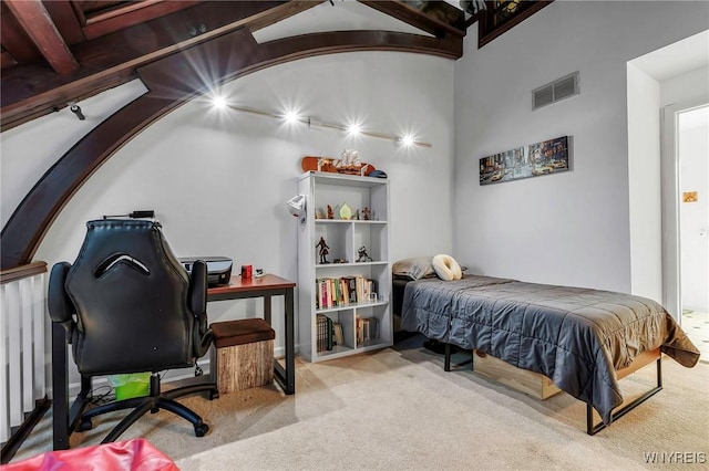 233 Richmond Ave Unit 15, Buffalo, NY 14222 - carpeted bedroom with visible vents