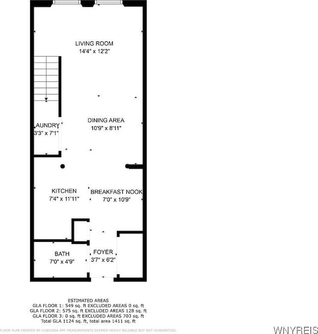 233 Richmond Ave Unit 15, Buffalo, NY 14222 - floor plan