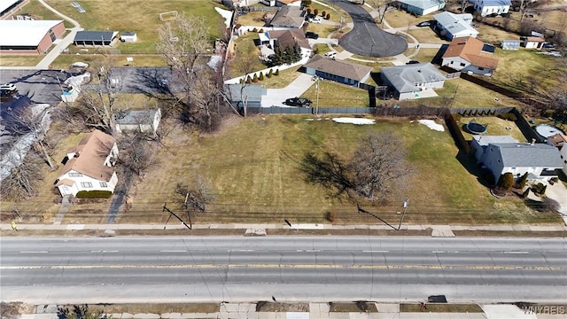 birds eye view of property featuring a residential view